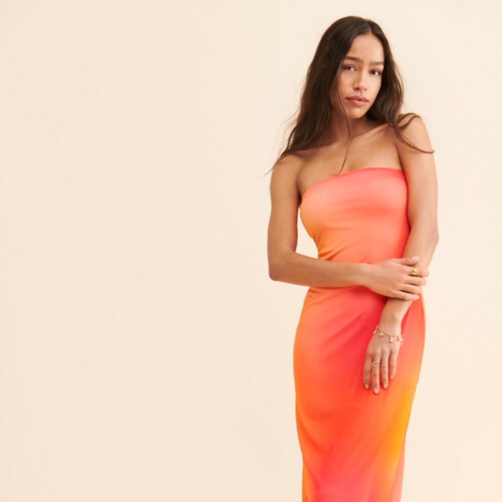 Zara Ombre Maxi Dress - BOSKEMPER (size medium)